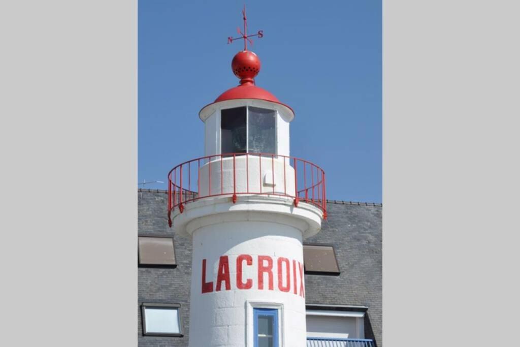 Le Phare De La Croix Pleine Vue Mer Centre Ville Concarneau Exteriör bild