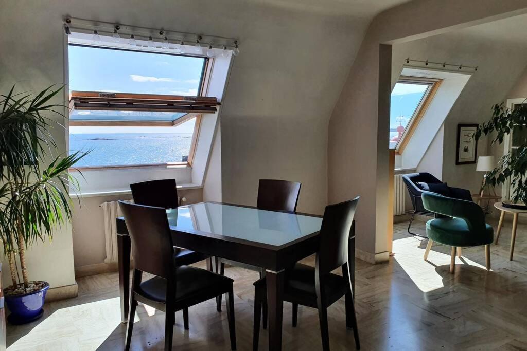 Le Phare De La Croix Pleine Vue Mer Centre Ville Concarneau Exteriör bild